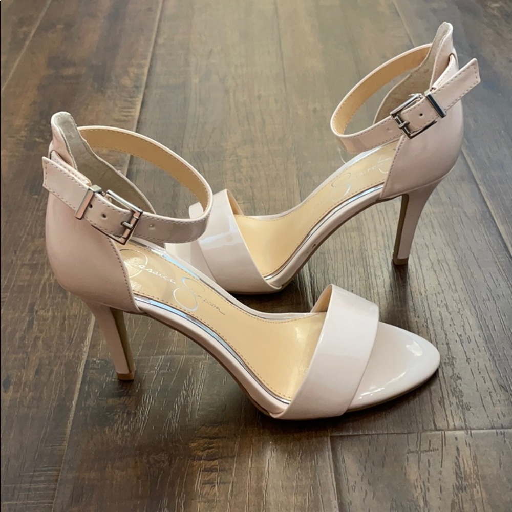 NWT Jessica Simpson light pink blush pumps heels